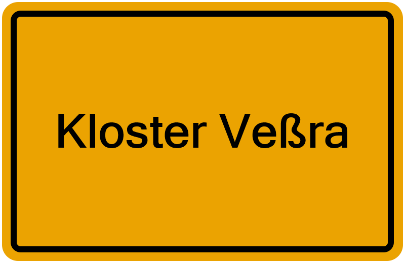 Handelsregister Kloster Veßra